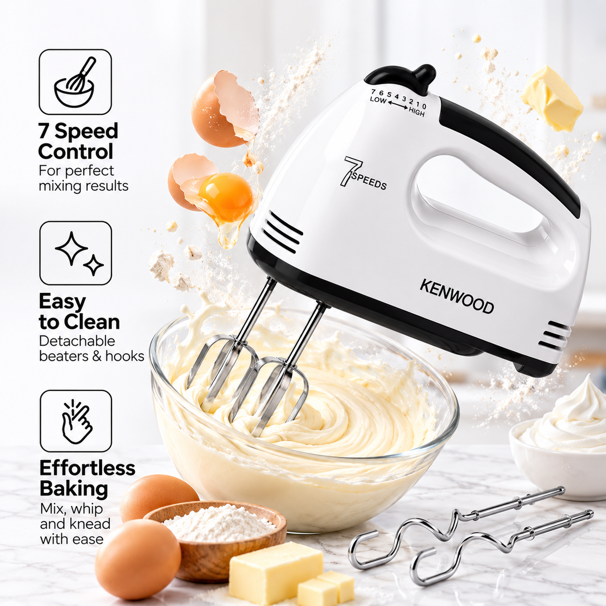 Kenwood Pro 7-Speed Hand Mixer